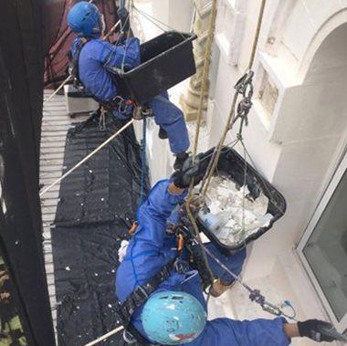 Rope access painting Sydney